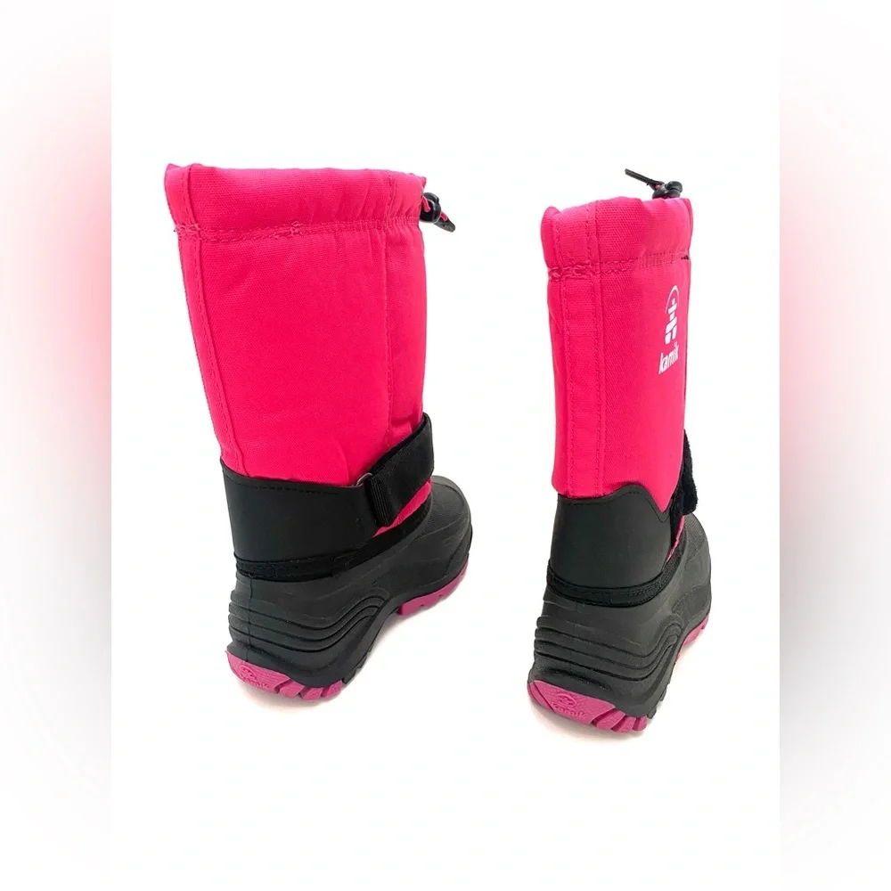 Kamik Youth Waterproof Adjustable Winter Snow Boots (Boots Only)
